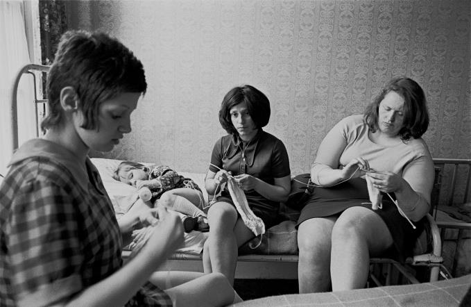 Young mothers in a hostel for unmarried mothers, 1969 